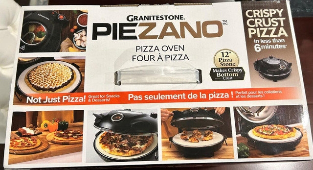 Piezano Pizza Oven Electric Pizza Oven Indoor/Outdoor in Toasters & Toaster Ovens in Mississauga / Peel Region - Image 4