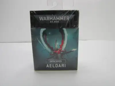 Hello and welcome, I have here a few packs of Data cards from Warhammer 40,000. I will sell all 5 pa...