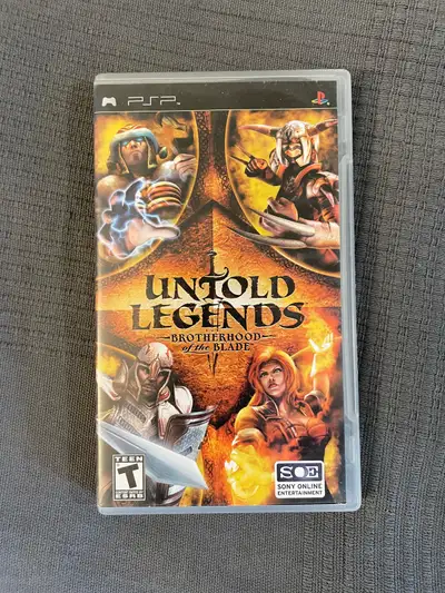 Untold Legends PSP video game, View more