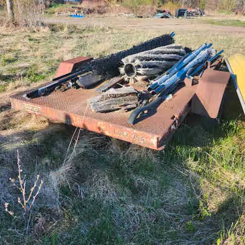 Flat Bed Trailer in Heavy Equipment Parts & Accessories in Pembroke - Image 2