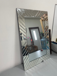 Bevelled Glass mirror 35.5”x 23.5” 