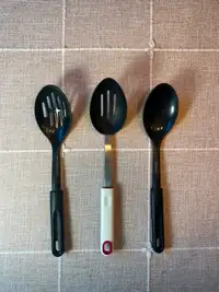 Cooking and serving spoons