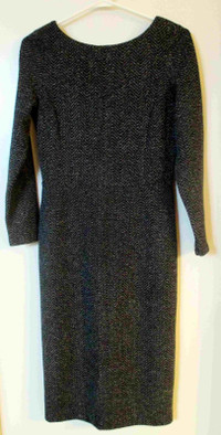 Women’s Banana Republic Black/Gray Dress Size 6  TD06
