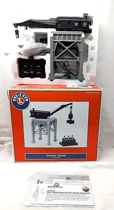 LIONEL O-O27 SCALE GANTRY CRANE, View more