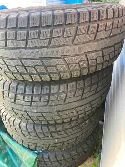 Selling 4winter snow tires and rims, lots of thread left on tires and I only had them for one winter...