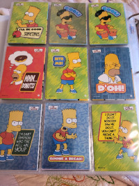 2002 Topps Simpsons Cards (+ Stickers)