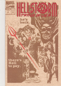 Marvel Comics - Hellstorm - Issue #1 (1993).