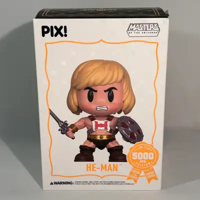 THRILLJOY PIX! MOTU HE-MAN RARE 5000 PCS LIMITED EDITION FIGURE, View more