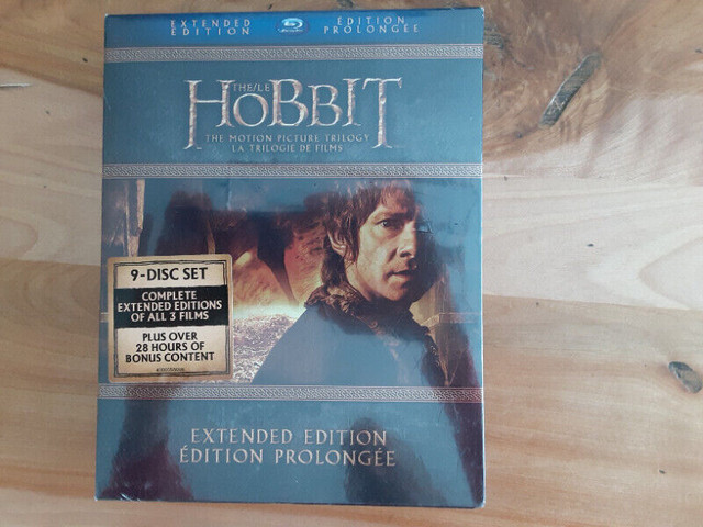 Trilogie HOBBIT version longue BLURAY neuve dans CD, DVD et Blu-ray  à Ouest de l’Île