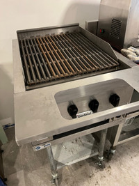 Garland Charbroiler 24" with Equipment Stand