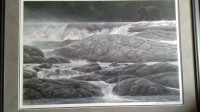 Robert Bateman Navigating the Rapids Black Bear