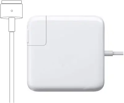 85W Superior Heat Control Power Adapter Magsafe 2 Magnetic T-Tip (A1424) Laptop Replacement for MacB...