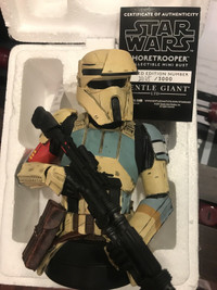 Shoretrooper mini bust gentle giant Star Wars Rouge One