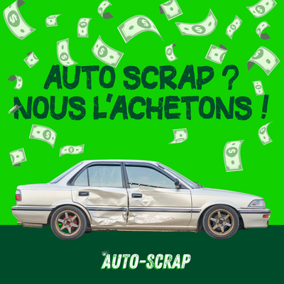 Auto à vendre ? ACHAT D’AUTO SCRAP ✅ Partout à Montréal !⭐️, View more