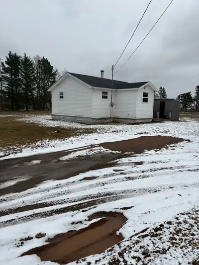2 bed 1 bath house for sale to be moved. Main source of heat is wood with electric for back up. Usua...