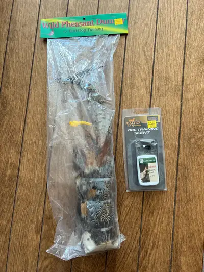 Dog Training Scent - Grouse & Wild Pheasant Dummy for Bird Dog Training New - unopened $20