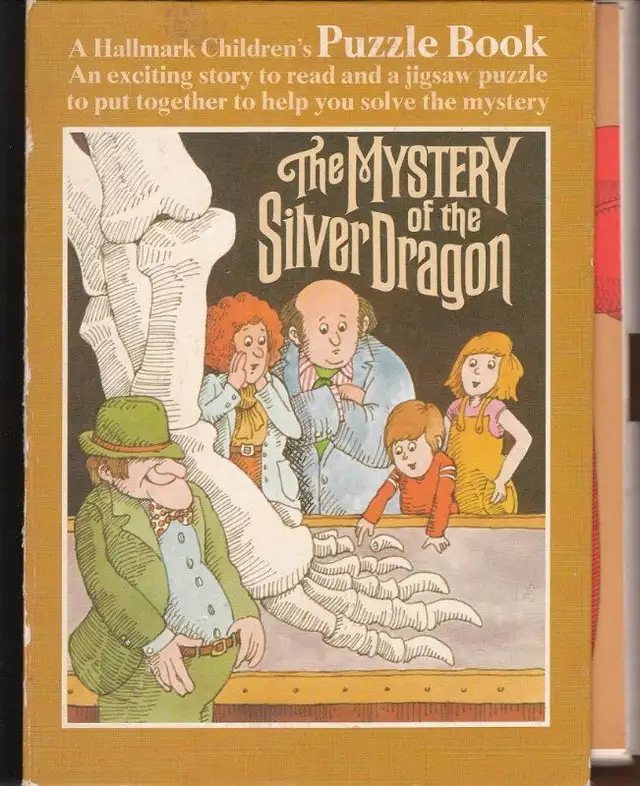 Book and Puzzle : Mystery of the Silver Dragon : Exc Condition in Children & Young Adult in Cambridge - Image 2