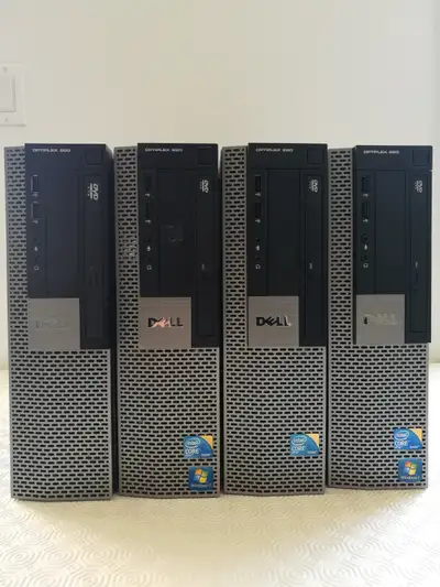 4 Dell Optiplex 960 SFF E8500, 4GB RAM, 80GB HDD, DVD-RW - $100, View more