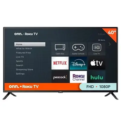 Onn. 40-inch Roku Smart TV | Price Drop, View more