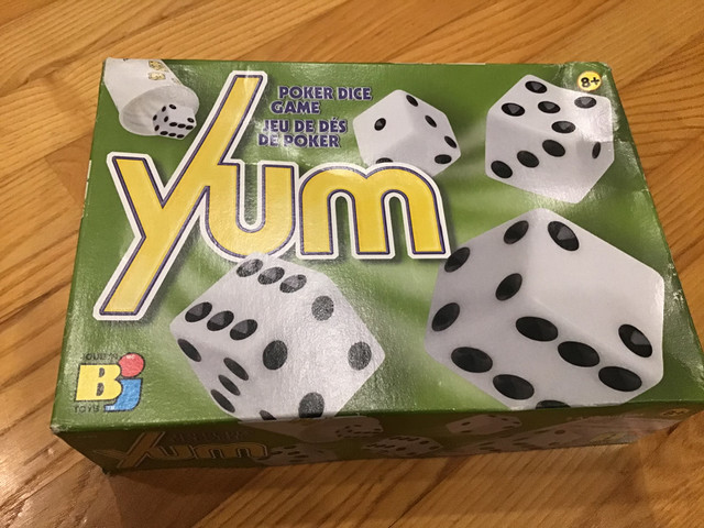 Jeu de dés de poker (Yum) dans Jouets et jeux  à Longueuil/Rive Sud