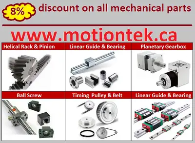 Linear Rail Rack Pinion Ball Screw Gearbox Automation CNC KIT, View more