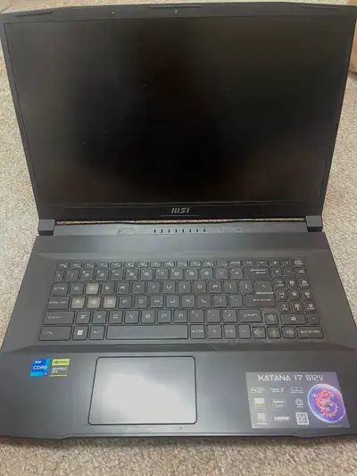 MSI Katana 17 B12VFK, View more