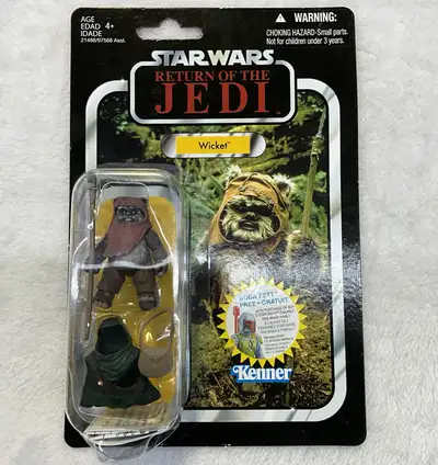 Wicket-Star Wars Return Of The Jedi(Vintage Collection) In very good condition. Backing of packaging...