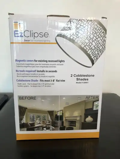 EzClipse recessed lighting decor - new, View more