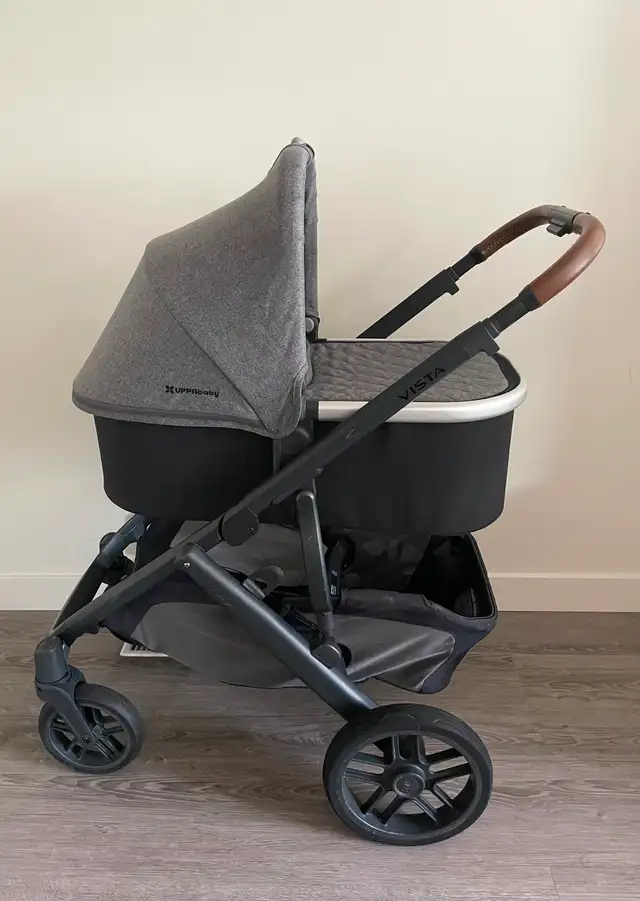 Uppababy Vista V2 with Toddler Seat and Bassinet in Strollers, Carriers & Car Seats in Edmonton - Image 8
