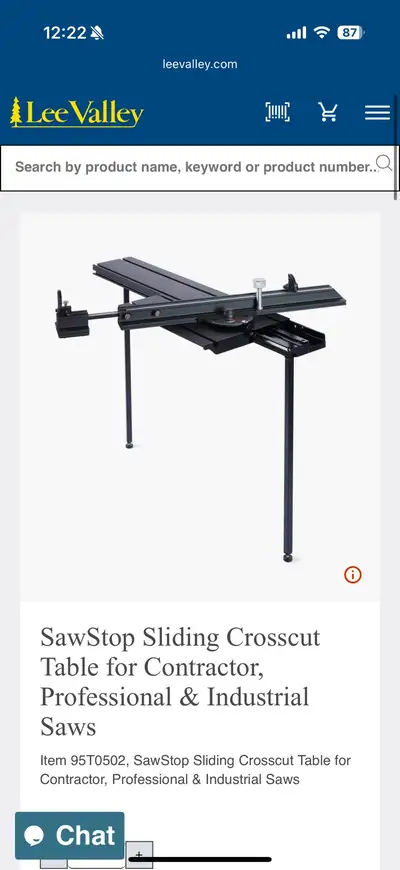 Sawstop sliding table *NEW*, View more