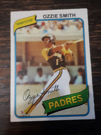 1980 O-Pee-Chee Baseball Ozzie Smith Card #205