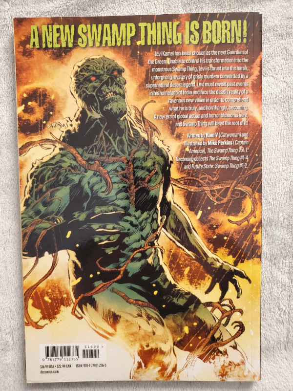 The Swamp Thing - Becoming - Ram V - Perkins - Spicer - DC Comic dans Bandes dessinées  à Ville de Montréal - Image 2