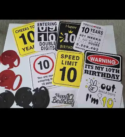 10th Birthday Decorations, View more