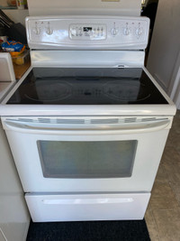  Kenmore glass top stove/oven 2-year warranty