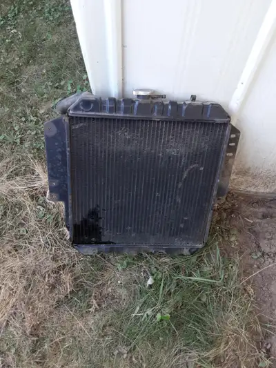 RADIATOR out of 1988 SUZUKI SAMURAI - 1.3 liter. BY