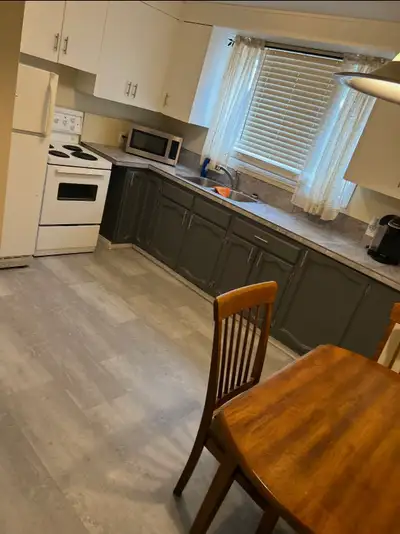 One -bedroom suite for rent in lower level of four-plex. Southwest area of town. Must have previous...