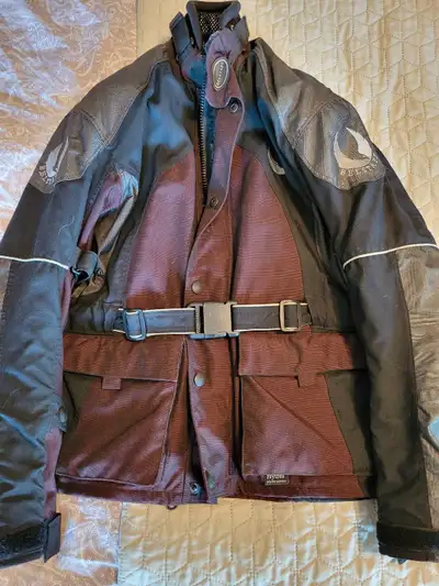 Belstaff Jacket,,Highest Quality With Back,,Elbow & Shoulder Protection,,Fully Waterproof In Excelle...