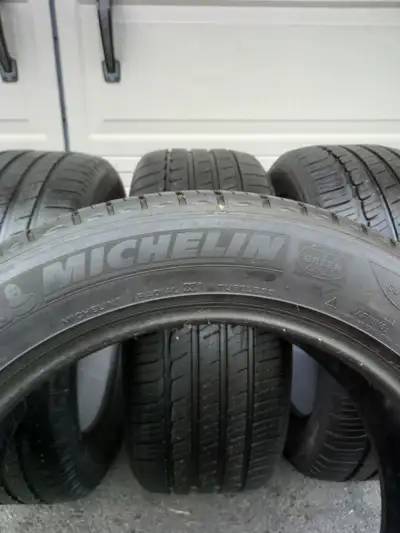 4 tires MICHELIN 245/50/R18 all season. PRIMACY MXM4. $340 OBO. In excellent condition. 6mm tread on...