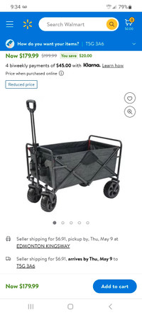 Collapsible XL wagon