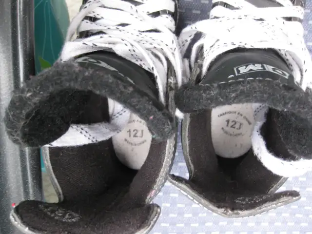 Youth CCM INTRUDER Ice Hockey Skates Size 12 VGC in Hockey in Winnipeg - Image 7