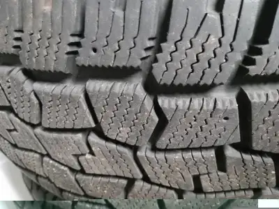 Winter tires, used 1 season, like new. 6 bolt, fit Chevrolet or GMC light duty pickup (had them on a...