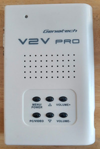 Geniatech Video to VGA Converter /Video Switcher - V2VPro