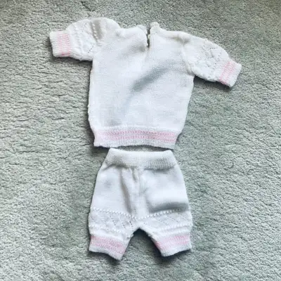 Baby Newborn/ 0-2 Months 2 Piece Knit Outfit, View more