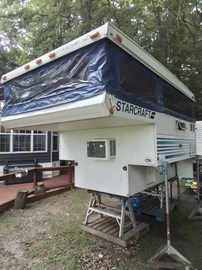 1997 Starcraft popup truck camper. Don't let the age of this beauty fool you. She is in great shape...