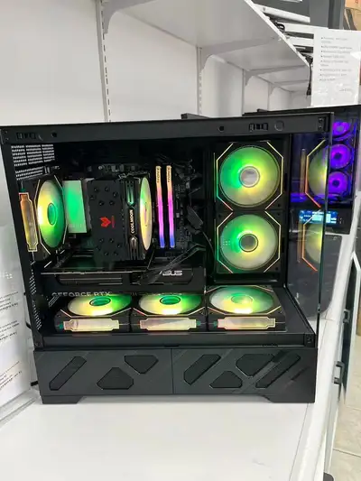 W/LCD on case Ryzen 7 8700F Plus RTX 5060! DDR5 GAMING PC!, View more
