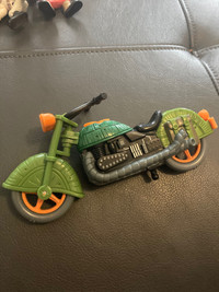 Vintage 1989 TMNT Ninja Turtles Sewer Motor Cycle Bike 