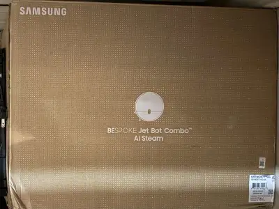 I'm selling a Samsung Bespoke Jet Bot Combo AI Steam robot vacuum and mop. This innovative device of...