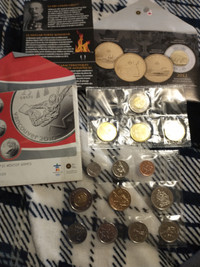 2 coin sets CFL and 2008 Vancouver games