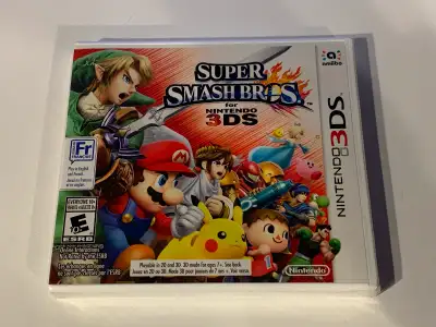 Nintendo 3DS Super Smash Bros - new in package, View more