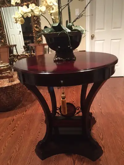 VINTAGE CENTER HALL TABLE, View more